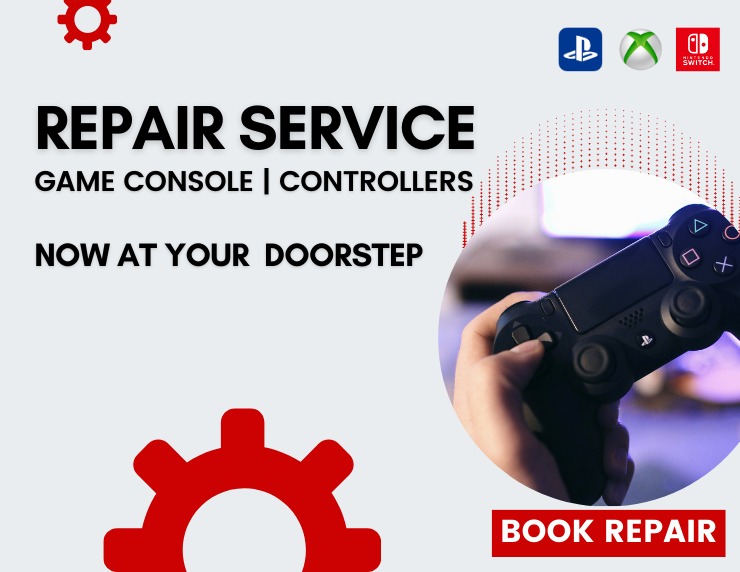 repair service for consoles and controllers
