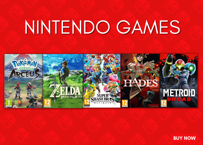 Nintendo Games Banner