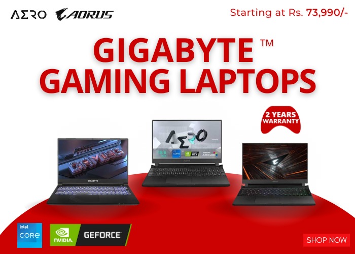 Buy Gigabyte laptops