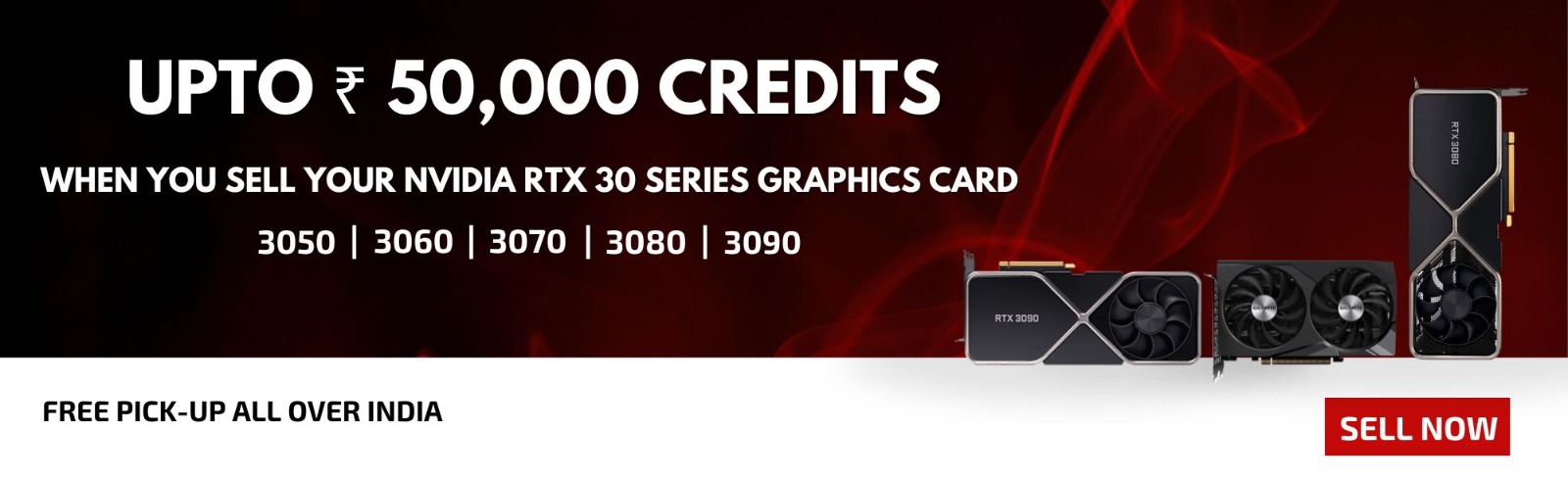graphics card offer website banner